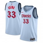 Washington Wizards Trikot Kyle Kuzma Nike 2024-25 City Edition Blau Swingman - Herren
